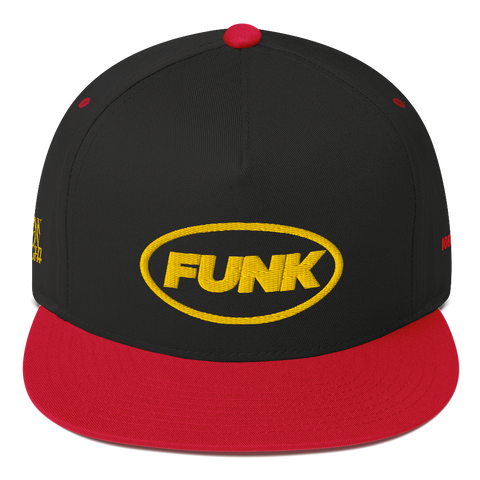 FR/FR FUNK BADGE SNAPBACK IN RED