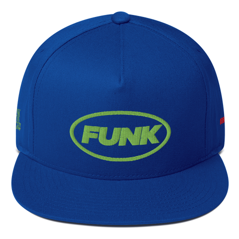 FR/FR FUNK BADGE SNAPBACK IN BLUE
