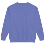 FR/FR PLAYER CREWNECK IN BLURPLE