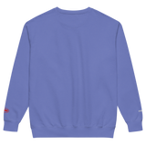 FR/FR PLAYER CREWNECK IN BLURPLE