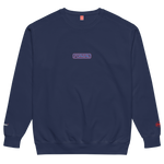 FR/FR PLAYER CREWNECK IN NAVY