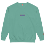 FR/FR PLAYER CREWNECK IN TEAL