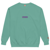 FR/FR PLAYER CREWNECK IN TEAL