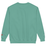 FR/FR PLAYER CREWNECK IN TEAL